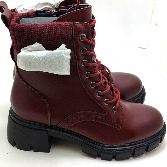 NY & C New York & Company Women's Christina Boot Casual, Lace-up - Size 7.5 - Picture 4 of 13